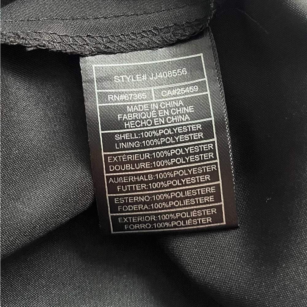 BB Dakota black embroidered cocktail dress with sheer hem. Worn once. - Picture 2 of 6